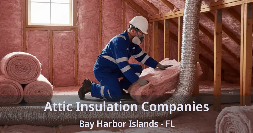 Attic Insulation Companies Bay Harbor Islands - FL