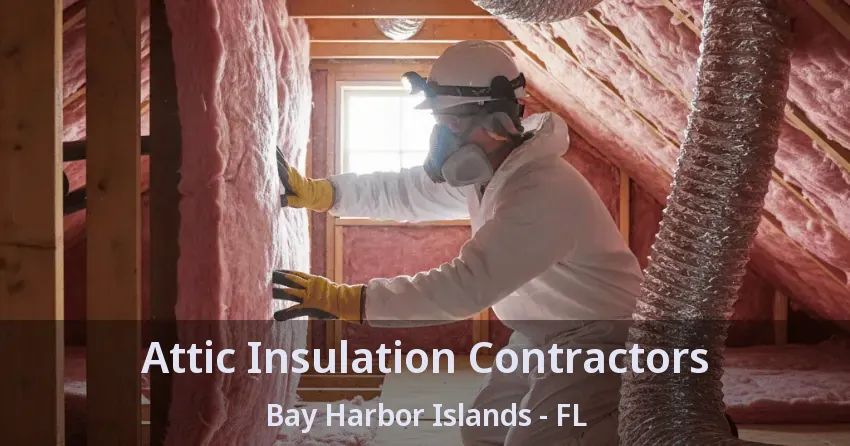Attic Insulation Contractors Bay Harbor Islands - FL