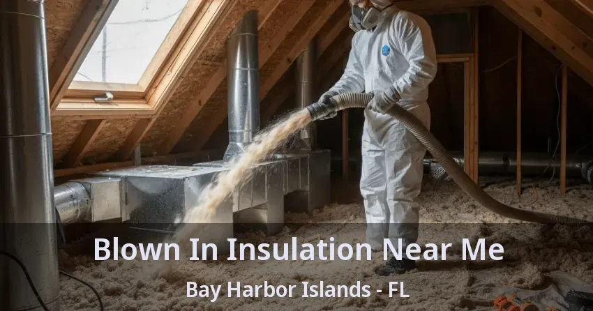 Blown In Insulation Near Me Bay Harbor Islands - FL