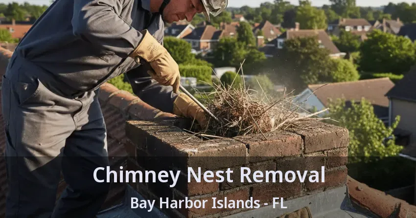 Chimney Nest Removal Bay Harbor Islands - FL