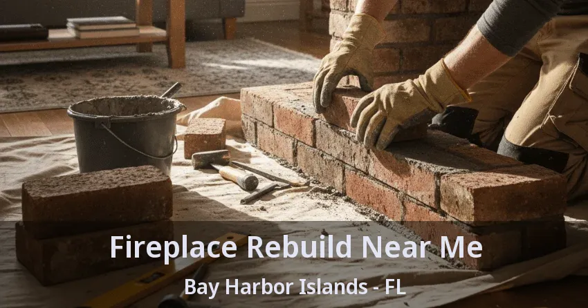 Fireplace Rebuild Near Me Bay Harbor Islands - FL