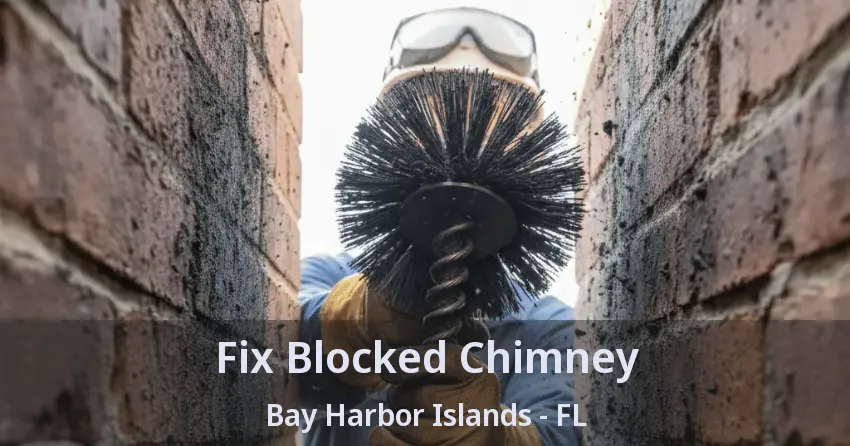 Fix Blocked Chimney Bay Harbor Islands - FL