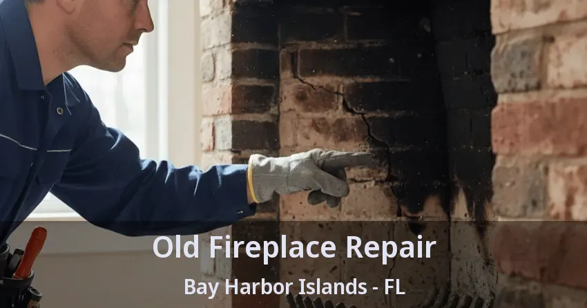 Old Fireplace Repair Bay Harbor Islands - FL
