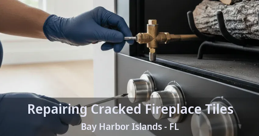 Repairing Cracked Fireplace Tiles Bay Harbor Islands - FL